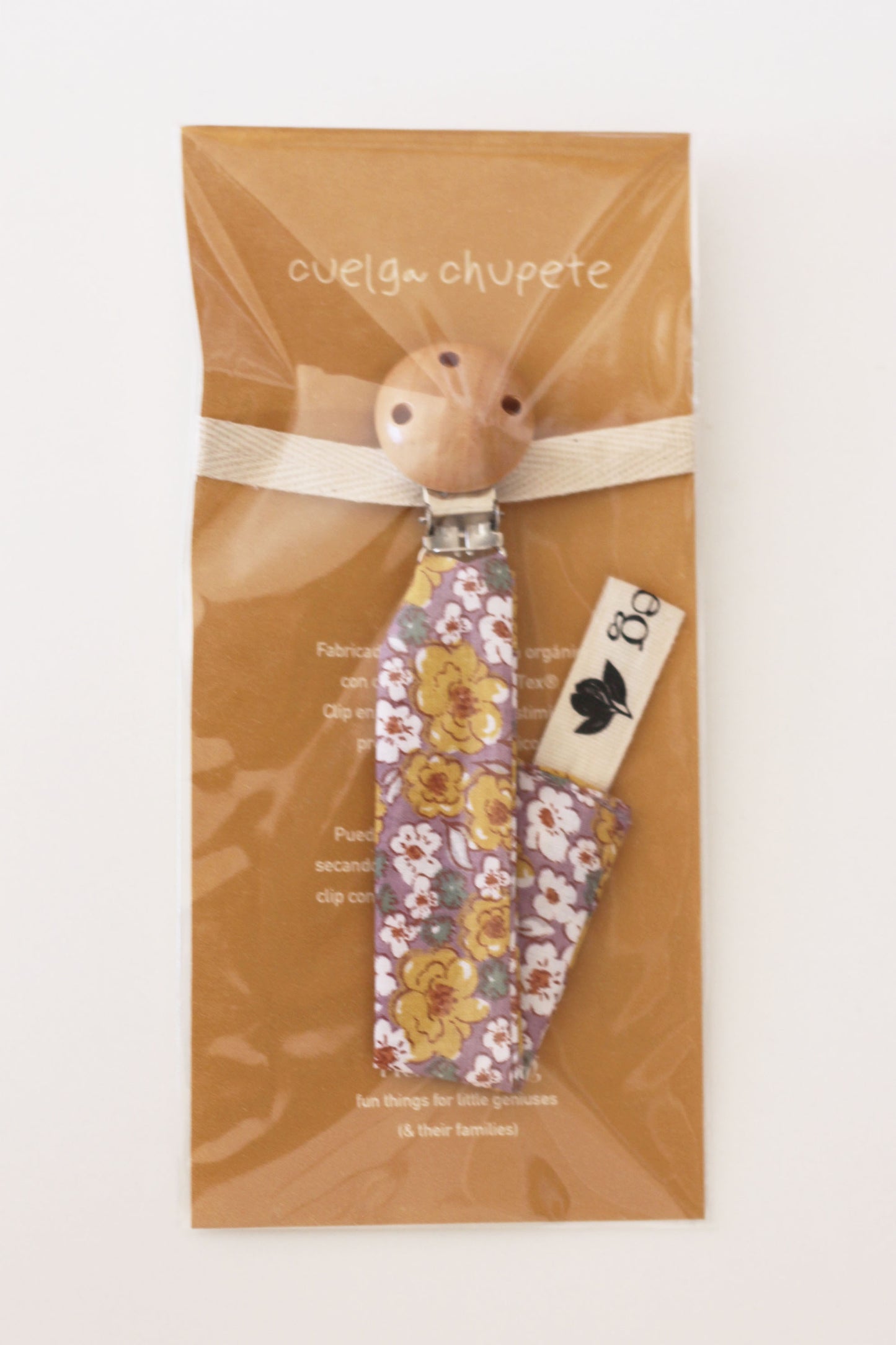 Cuelga chupete Bloom Caléndula