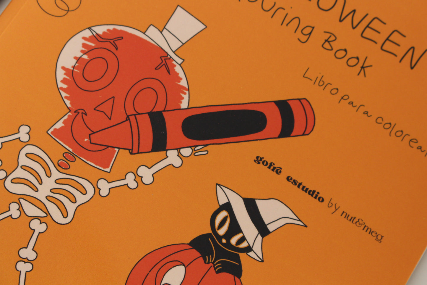 Libro para colorear de Halloween