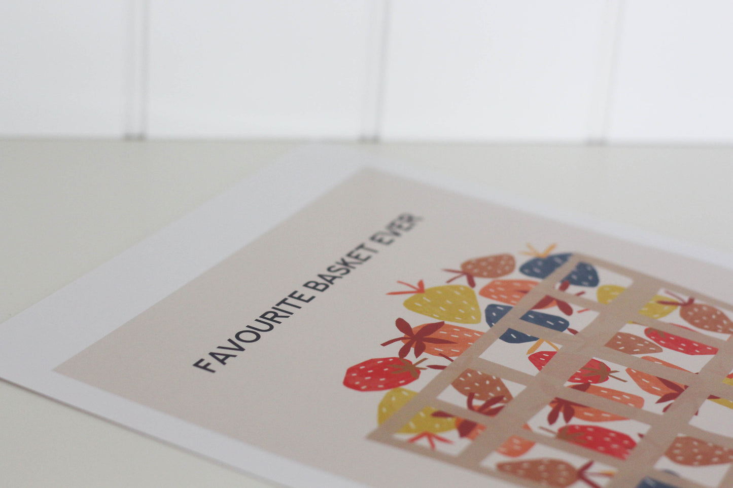 Lámina "FAVOURITE BASKET EVER"