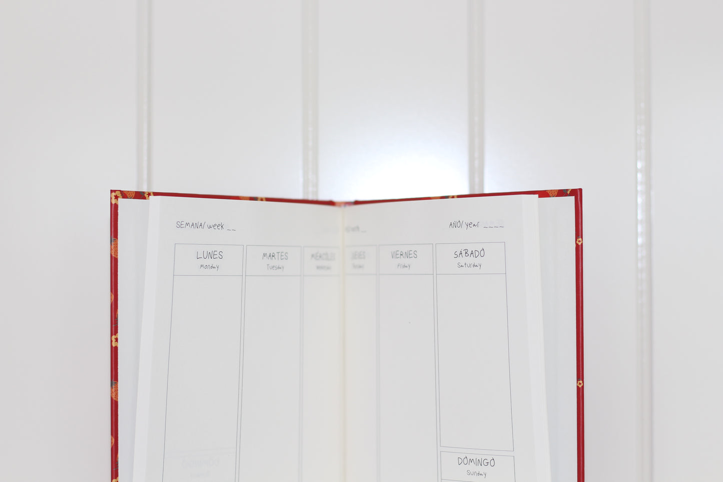 Cuaderno/ organizador con vista semanal, The Planner II