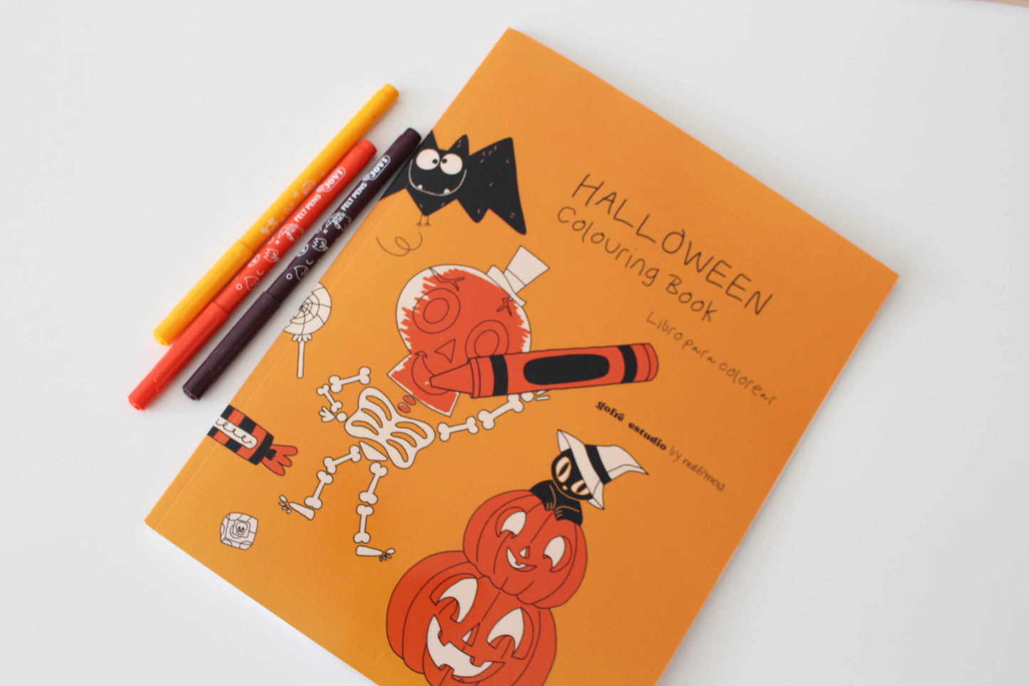 Libro para colorear de Halloween