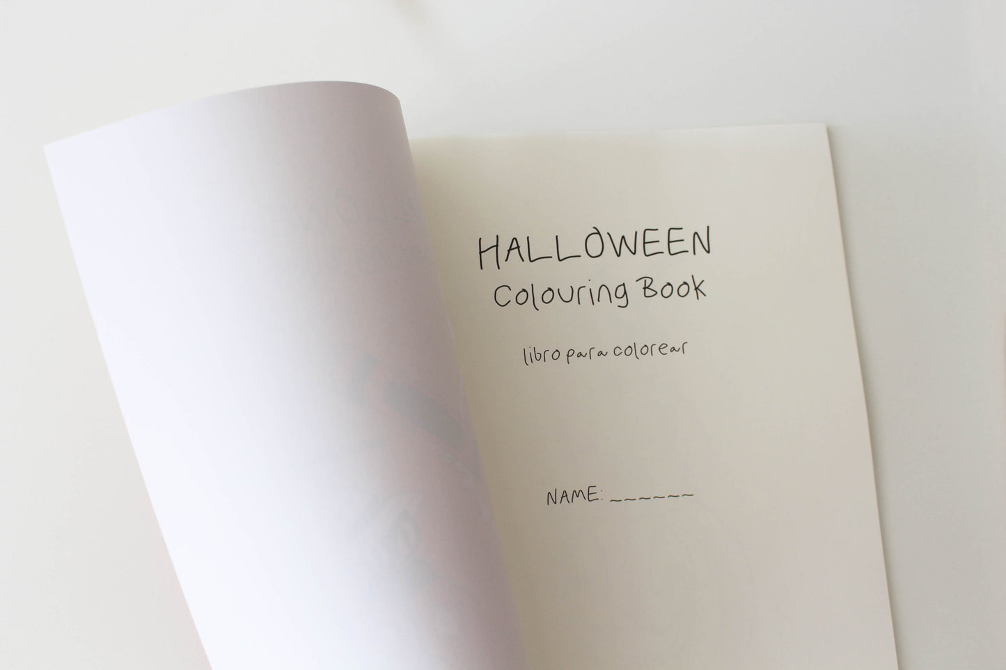 Libro para colorear de Halloween