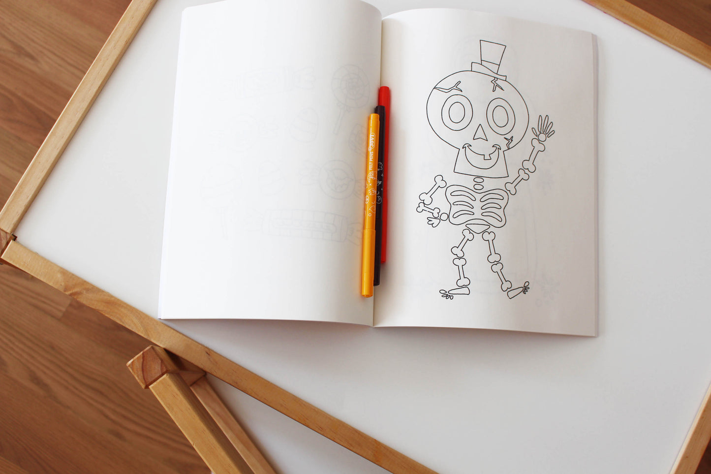 Libro para colorear de Halloween